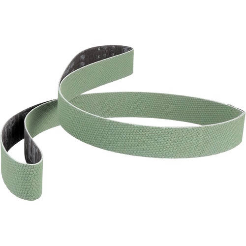 ‎3M Trizact Diamond Cloth Belt 663FC 70 Mic Green 2-1/4″ × 160″