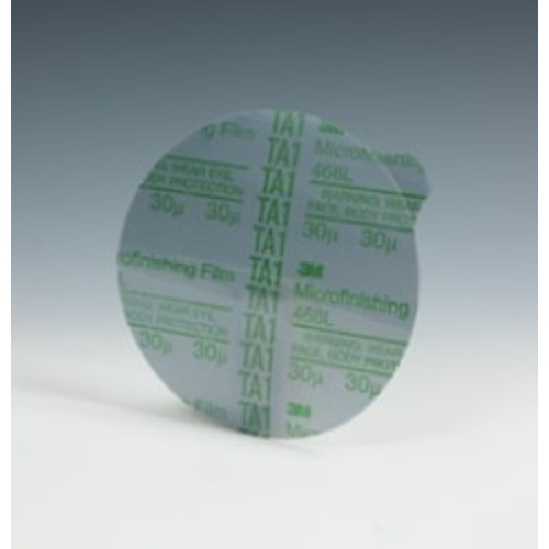 3M™ Microfinishing Film Disc 468L, 15 Mic, Type E, 12 in x NH, Die
1200B, Unbacksized