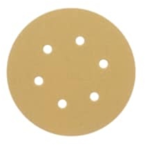 3M™ Hookit™ Paper Disc 236U, P80 C-weight, 6 in x NH, D/F 6HL, Die 600HZ