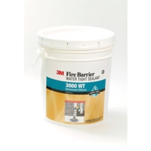 3M Fire Barrier Water Tight Sealant 3000 WT Gray 4.5 Gallon Drum (Pail)