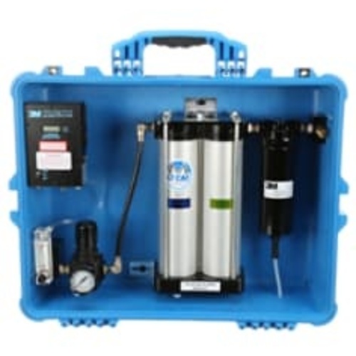‎3M Portable Compressed Air Filter and Reg Panel 256-02-00 50 cfm 4 outlets w/Carbon Monoxide Filtration and Monitor