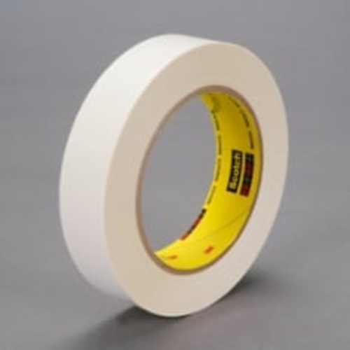 3M Repulpable Flat Backed Tape R3127 White 1″ × 60 yd