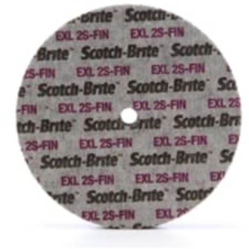 Scotch-Brite EXL Unitized Wheel XL-UW 2S Fine 6″ × 1/4″ × 1/4″