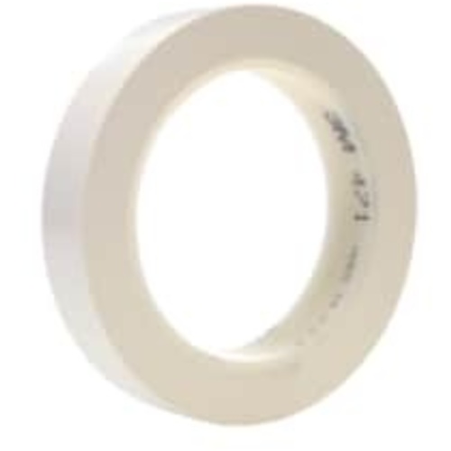 3M Vinyl Tape 471 White 3/4″ × 36 yd 5.2 mil 
Individually Wrapped Conveniently Packaged