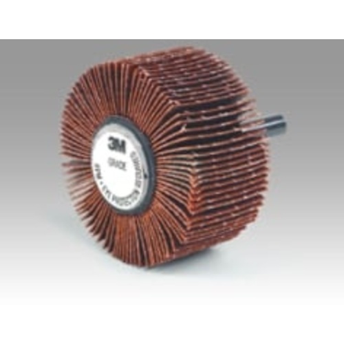 3M Flap Wheel 747D T83 2″ × 1″ × 1/4″ 60 X-weight