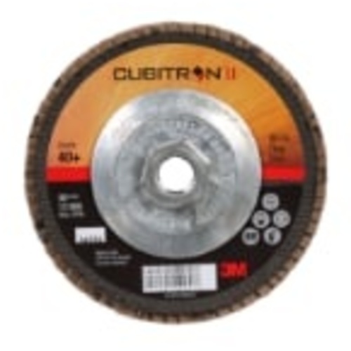 ‎3M Cubitron II Flap Disc 967A 40+ T29 Quick Change 5″ × 5/8″-11