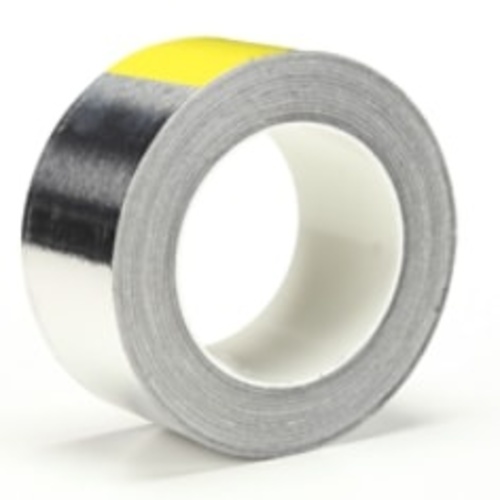 3M Conductive Aluminum Foil Tape 3302 Silver 2 in × 36 yd 3.5 mil