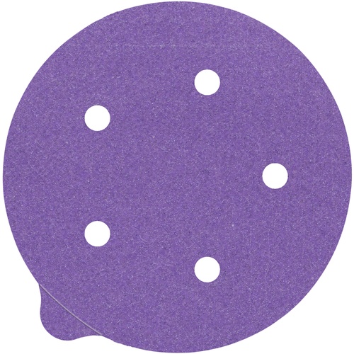 3M™ Cubitron™ II Stikit™ Paper Disc 732U, 150+ C-weight, 5 in x NH, D/F
5HL, Linered w/Tab, Die 500FH, 50 per inner, 250 per case