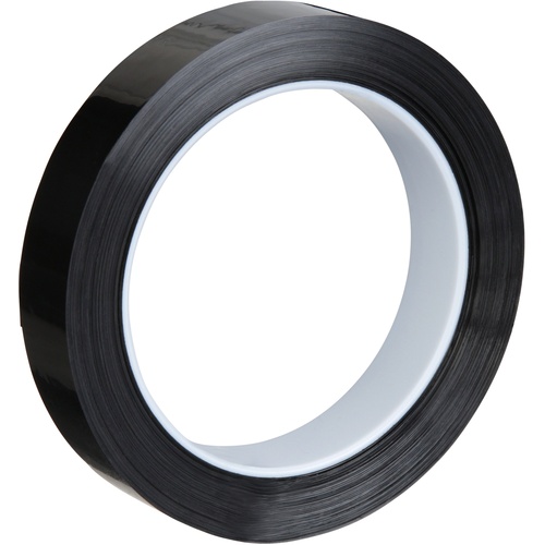 3M Polyester Film Tape 850 Black 3/4″ × 72 yd 1.9 mil