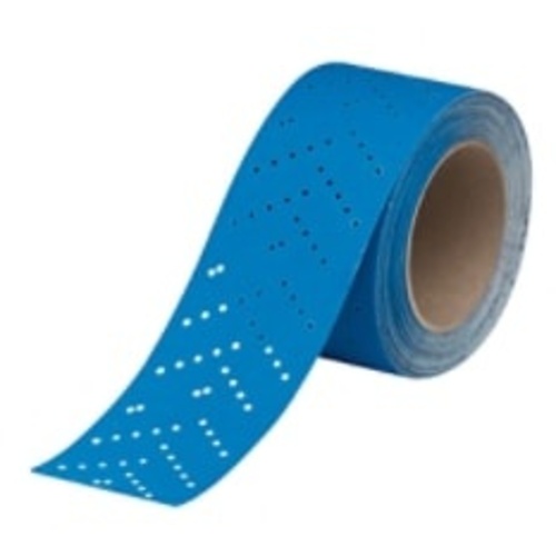 3M Hookit Blue Abrasive Sheet Roll Multi-hole 36196 400 2.75″ × 13 yd