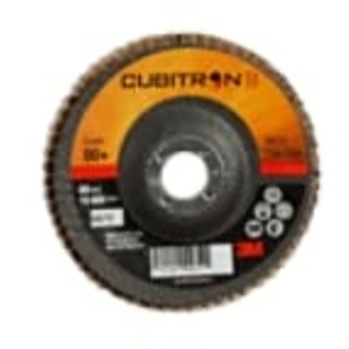 3M Cubitron II Flap Disc 967A 80+ T29 4″ × 5/8″