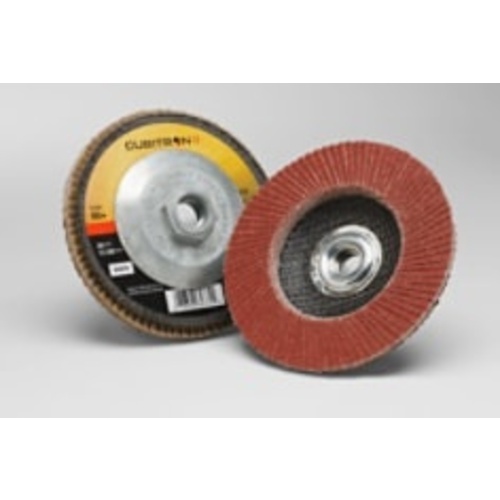 ‎3M Cubitron II Flap Disc 969F 60+ T27 Quick Change 5″ × 5/8″-11