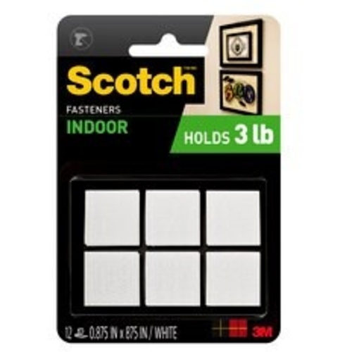 Scotch Indoor Fasteners RF7020 7/8″ × 7/8″ (22 mm × 22 mm)