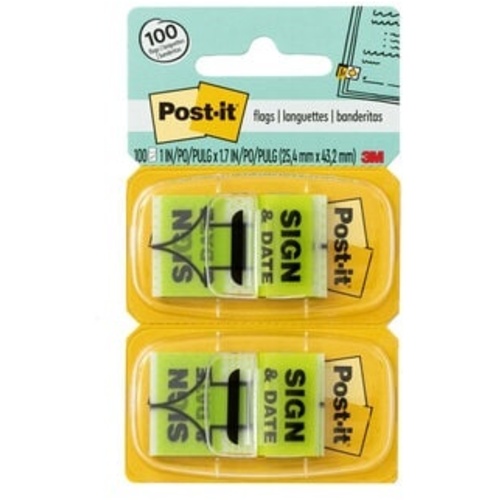 Post-it Flags 680-SD2 1″ × 1.719″