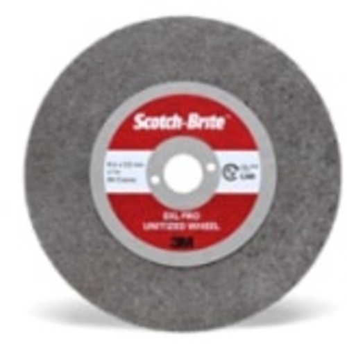 Scotch-Brite EXL PRO Unitized Wheel EX-UW 8A Coarse 8″ × 4.2 mm × 1″