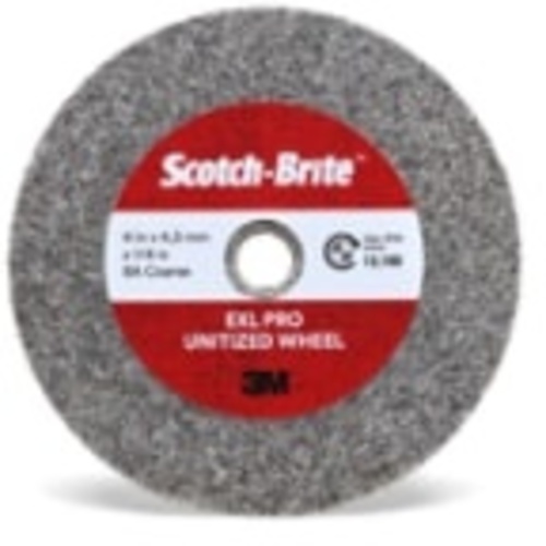 Scotch-Brite EXL PRO Unitized Wheel 8″ × 4.5mm × 1″ 8A CRS