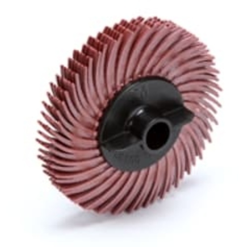 Scotch-Brite Radial Bristle Disc Thin Bristle 2″ × 3/8″ 220