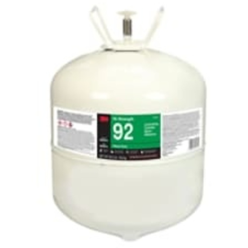 3M Hi-Strength Laminating 92 Cylinder Spray Adhesive Clear Large Cylinder (Net Wt 29.3 lb)