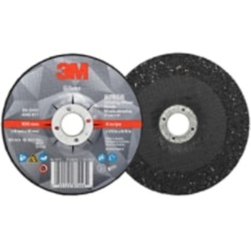 3M Silver Depressed Center Grinding Wheel 87456 T27 4″ × 1/4″ × 5/8″