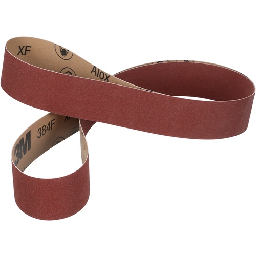3M Cloth Belt 384F 180+ XF-weight 1/4″ × 24″ Fabri-lok