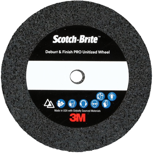 Scotch-Brite Deburr and Finish PRO Unitized Wheel 2″ × 3/4″ × 1/4″ 2S FIN