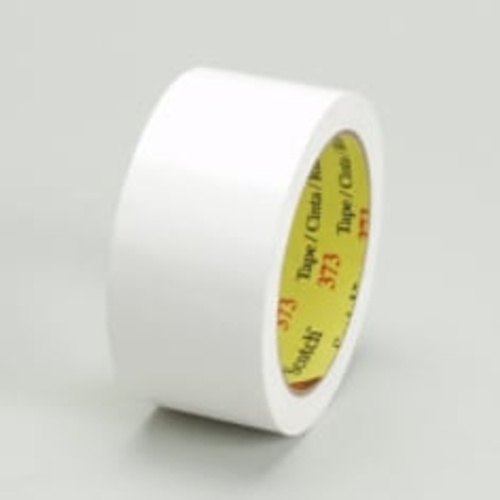 Scotch Custom Printed Box Sealing Tape 373CP White 72 mm × 914 m