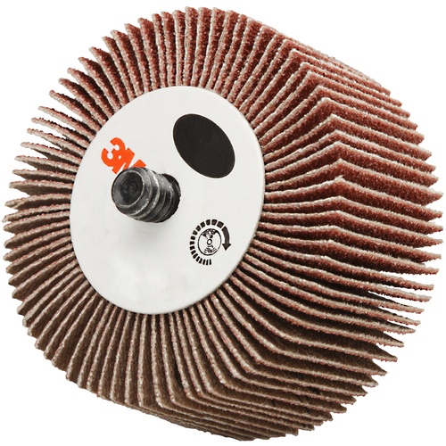 ‎3M Flap Wheel 244D Type 84 2″ × 1″ × 1/4-20 External 80 X-weight