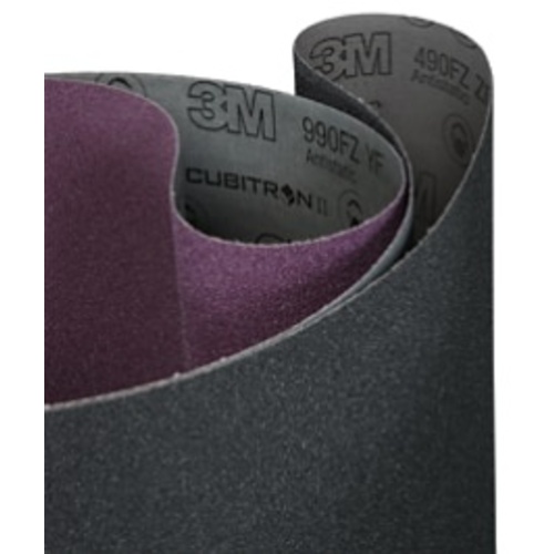 3M SiC Cloth Belt 490FZ P80 YF-weight 64″ × 142″ Top Butt Single-flex Bulk