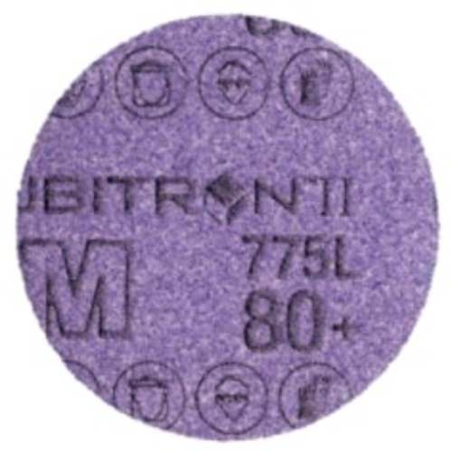3M™ Cubitron™ II Stikit™ Film Disc 775L, 80+, 8 in x NH, Linered, Die
800L