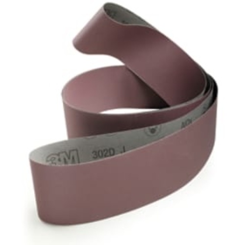 3M Cloth Belt 302D P400 J-weight 1″ × 100″ Film-lok Special Full-flex Scallop A