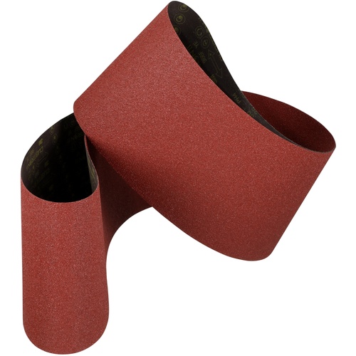 ‎3M Cubitron II Cloth Belt 966F 36+ YF-weight 12″ × 179-1/2″ Sine-lok Single-flex
