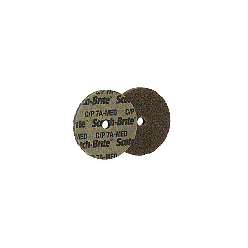 Scotch-Brite Cut and Polish Unitized Wheel CP-UW 7A Medium 2″ × 1/4″ × 1/8″
