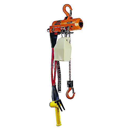 Air Chain Hoist 250 lb Cap 10 Ft Lift
