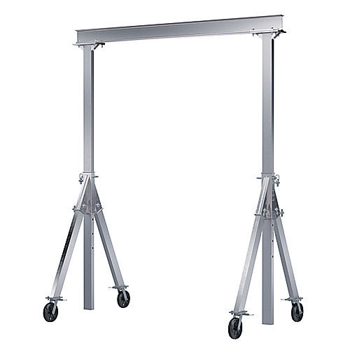 Adjustable Aluminum Gantry Crane 4K 8 × 10 VG Casters