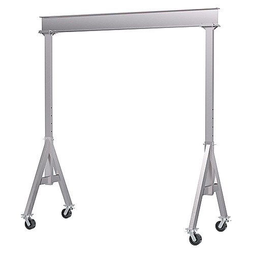 Adjustable Aluminum Gantry Crane 6K 15 × 8 TL Casters