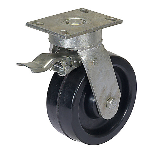 Alum Gantry Crane Caster 8 × 3 Total Lock