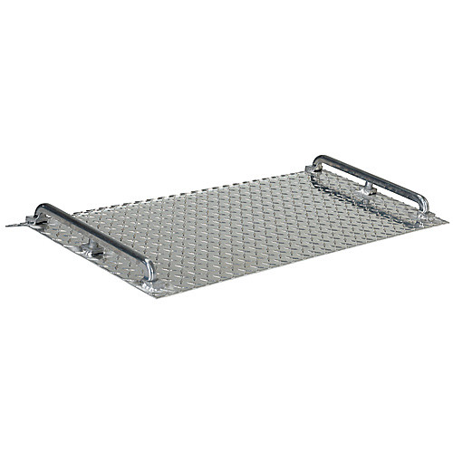 Alum Tread Plate Mini Dockboard 700 lb