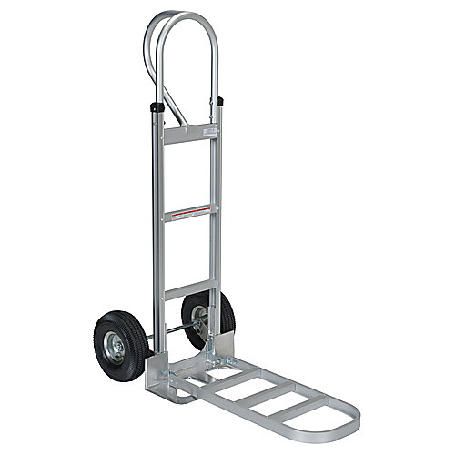 Aluminum P-Handle Hand Truck Pneumatic