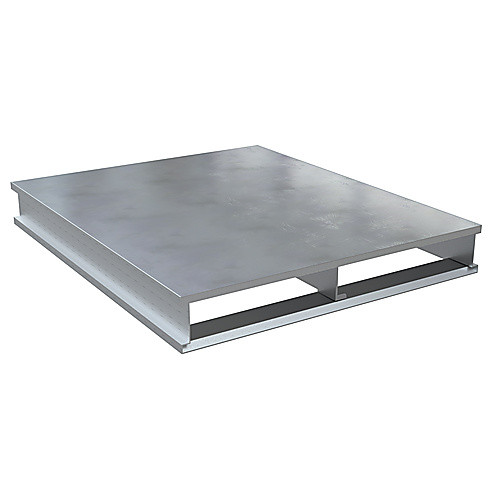 Hvy Duty Alum Solid Top Pallet 4K 42 × 48″