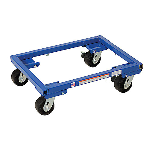 Adjust Tote Dolly W/4″ Casters 16 × 22