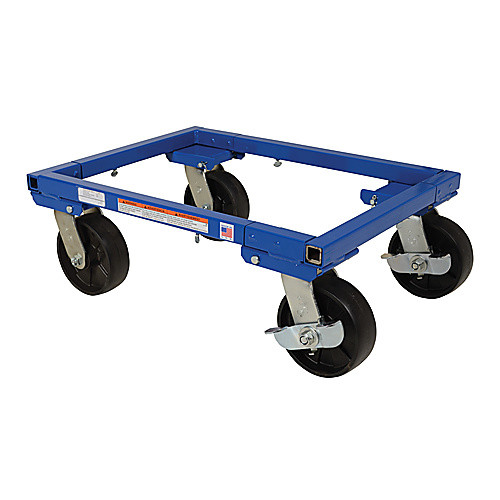 Adjust Tote Dolly W/6″ Casters 16 × 22