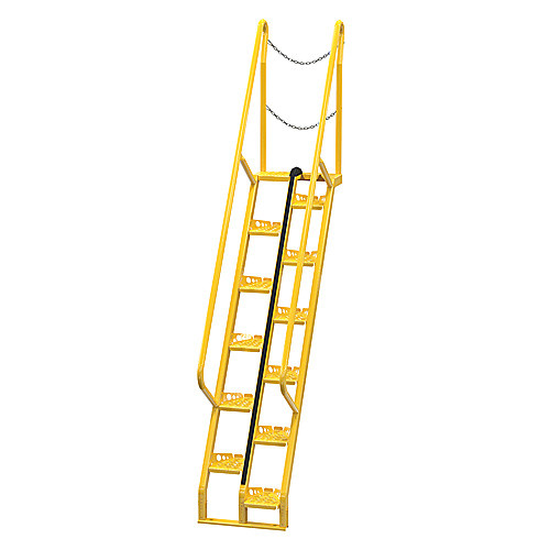 Alternate Tread Stair 56 Degree 84″