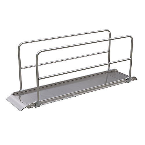 Alum Walk Ramp Handrail Overlap 120 × 28″