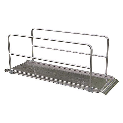 Alum Walk Ramp Handrail Overlap 120 × 38″