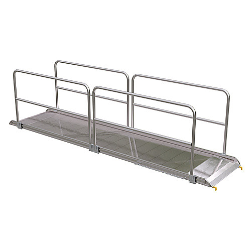 Alum Walk Ramp Handrail Hook 145.43 × 38″