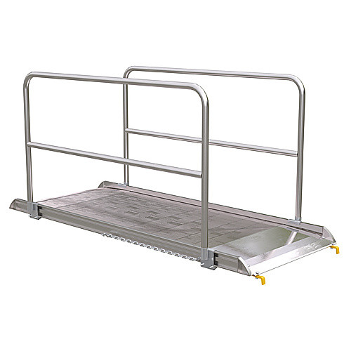 Alum Walk Ramp Handrail Hook 97.68 × 38″