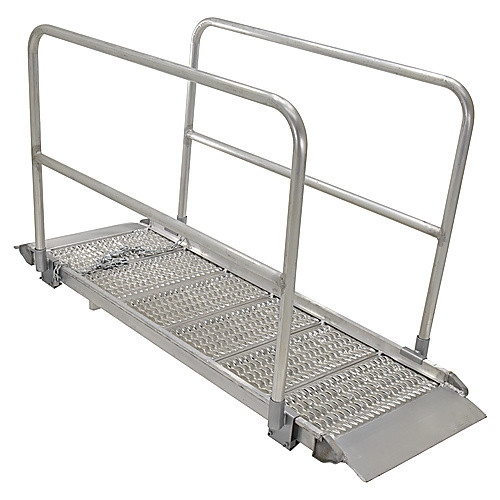 Alum Grip Walk Ramp Handrail 39.38 × 108.5