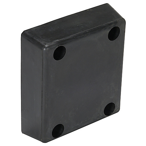 Molded Rubber Bumper 4 × 12 × 13
