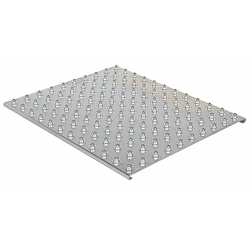 Chrome Ball Transfer Platform 40 × 48 In