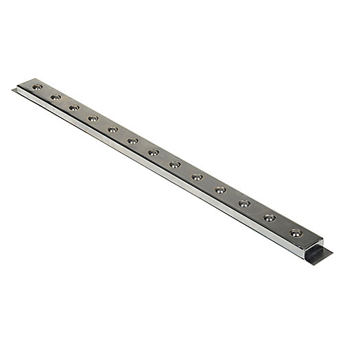 Chrome Ball Transfer Strip 40 × 2.75 In